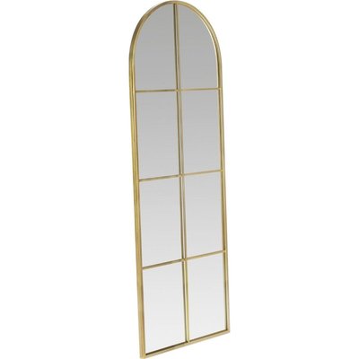 Miroir fenêtre doré élégant style atelier raffiné décoratif RECOLLECTION