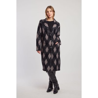Gilet long boutonné en maille DANICA DERHY