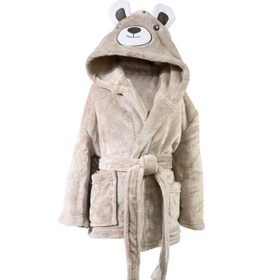 Peignoir enfant polaire doux & chaud BABY KOMO BOBBY L'OURS SENSEI MAISON
