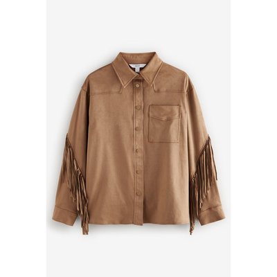 Veste à franges boutonnée NEXT