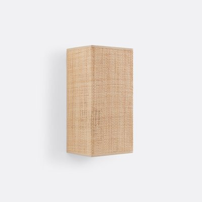 Dolkie Rectangular Raffia Wall Light LA REDOUTE INTERIEURS