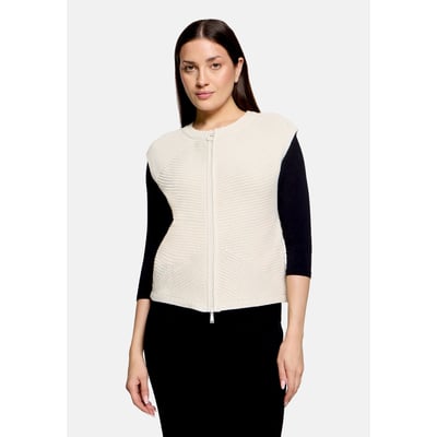 Cardigan en grosse maille sans manches BETTY BARCLAY