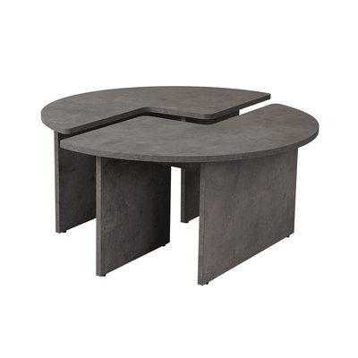 Lot de 2 tables basses L90 cm - MOIRA CALICOSY