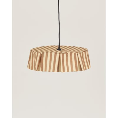 Abat-jour pour suspension en voile de coton diam. 40 cm – VIBES NOBODINOZ