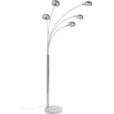 Lampadaire en acier 201cm, FIVE FINGERS KARE DESIGN