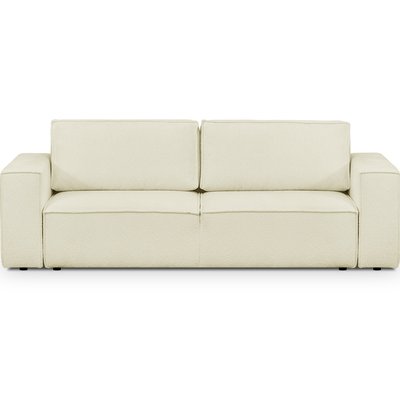 Canapé 3 places en tissu bouclé - HARPER MOD HOMIFAB