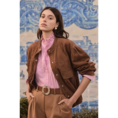 Veste suédine en 100% cuir VENUS Maison 123