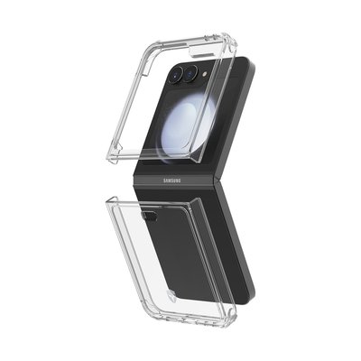 Coque Samsung Z Flip6 DUO Transparente FORCE CASE
