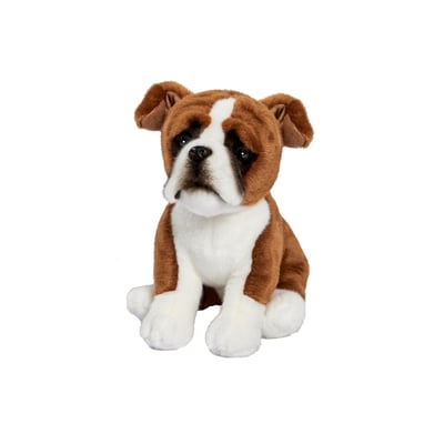 Peluche boxer assis 30 centimetre ANIMA