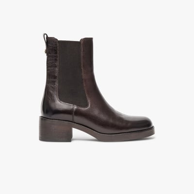 Boots À Talon en cuir MEDYS BOCAGE