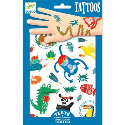 Tatouages enfant Museaux DJECO