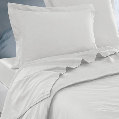 Drap plat en satin de coton 120 fils VERSAILLES UNI SENSEI MAISON