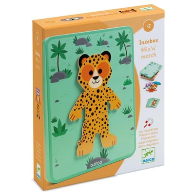 Inzebox Mix n match - puzzle magnetique DJECO
