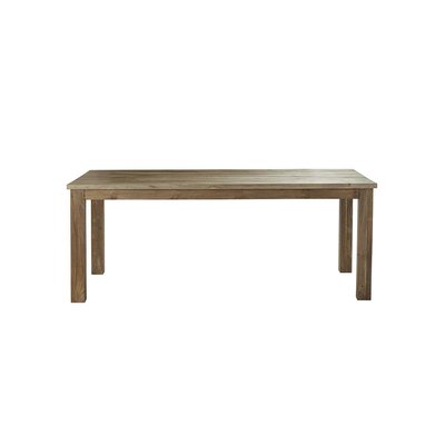 Table en bois de teck recyclé 10 pers.  CARGO BERAH GETAH