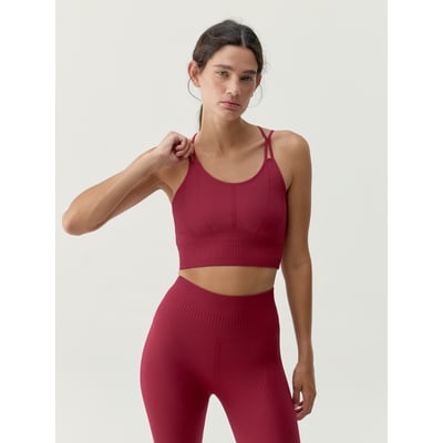 Brassière de sport femme Kamay maintien moyen bretelles coussinets amovibles BORN