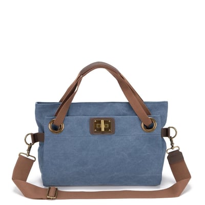 Sac porté épaule en cuir et toile TOBAGO M OH MY BAG