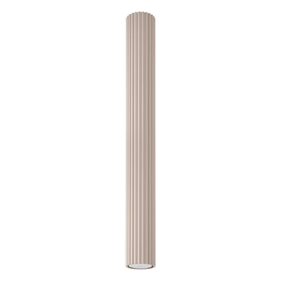 Plafonnier Aluminium Taupe GU10 1 Karbon EDEN