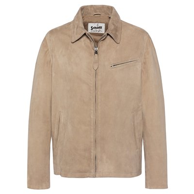 Blouson suède worker, chèvre velours SCHOTT