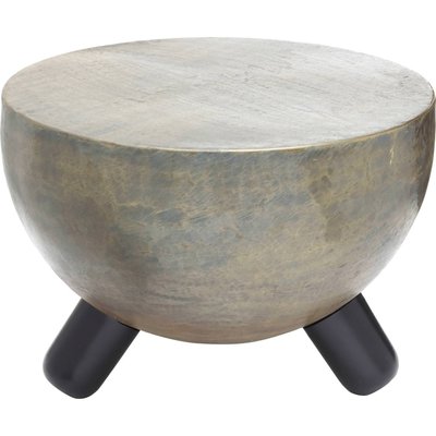 Table d'appoint métal finition  vieilli élégance intemporelle RECOLLECTION