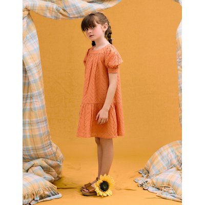 Robe en Coton avec Broderie Anglaise ZIPPY