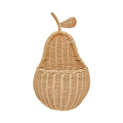 Panier mural en rotin Mini OYOY LIVING DESIGN
