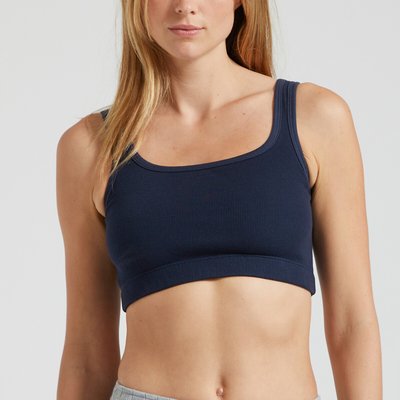 Bustier aus Doppelripp PETIT BATEAU
