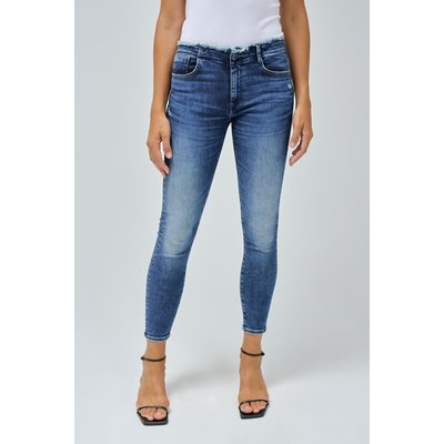 Jean slim déchiré femme pas cher shop