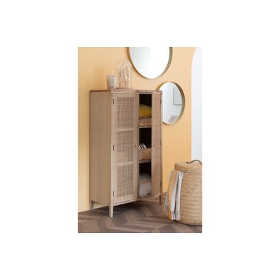Miroir rond en métal doré à bord haut D60 - PAKO HELLIN, DEPUIS 1862