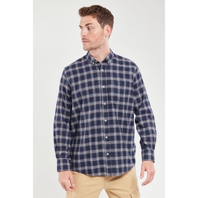 Chemise à carreaux confort en coton ARMOR-LUX