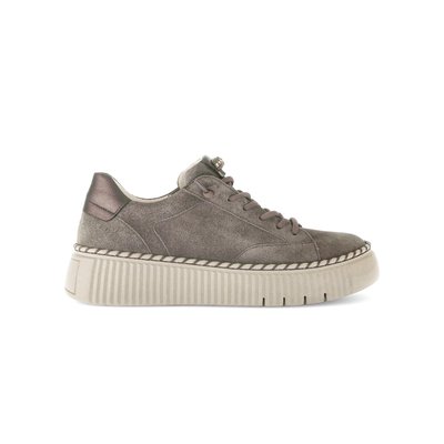 Baskets en cuir à talon compensé GABOR