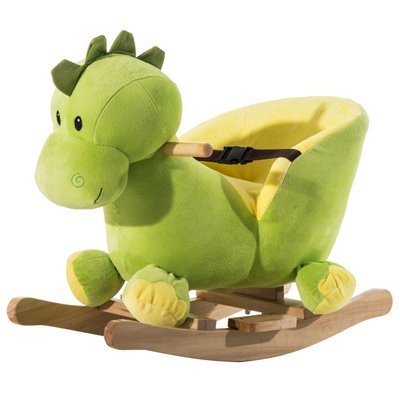 Jouet à bascule dinosaure 32 chansons HOMCOM