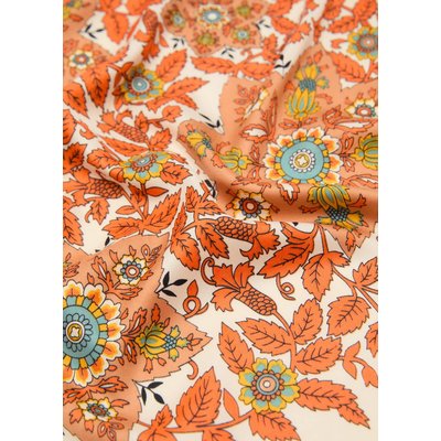 Foulard imprimé feuilles MANGO