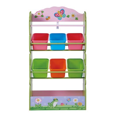 Coffre Jouets Enfant Bois SWAN LAKE TEAMSON KIDS