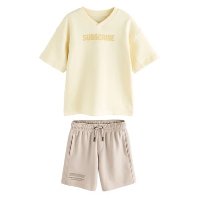 T-shirt col v et short   ensemble NEXT