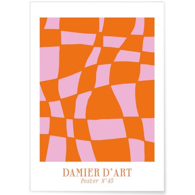 Affiche Damier d'art L'AFFICHERIE