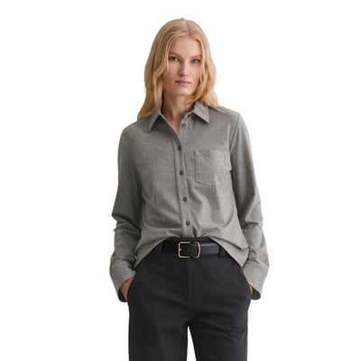 Blouse en jersey regular en coton organique stretch MARC O'POLO