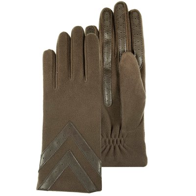 Gants tactiles en polaire recyclée résistant à l'eau, non doublés ISOTONER