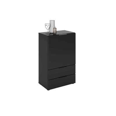 Commode 1 porte 2 tiroirs TERRE DE NUIT