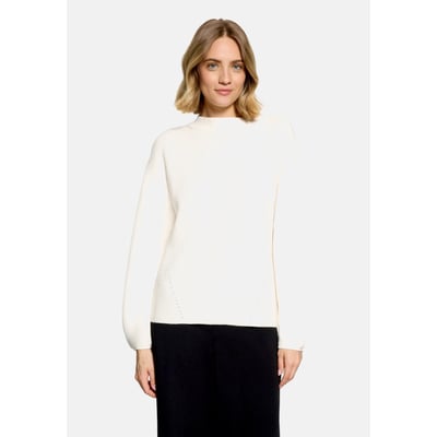 Pull-over en maille à col droit BETTY BARCLAY