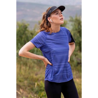 T-shirt manches courtes motif/style à rayures ENDURANCE MOUNTAIN WAREHOUSE