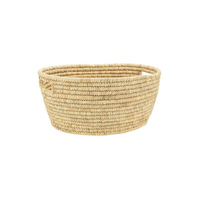 Corbeille à linge ovale en palmier AUBRY GASPARD
