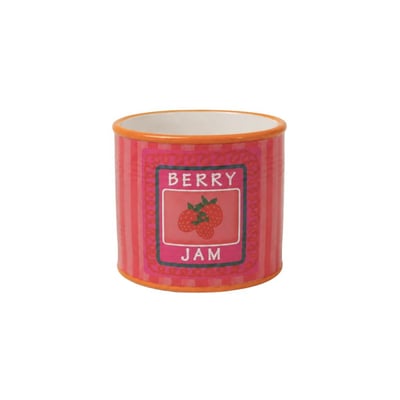 Cache-pot fruits en céramique liseret 11x13cm HASHTAG DECO