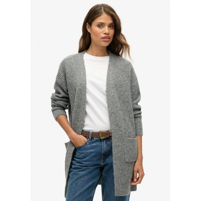 Cardigan lungo in maglia Essential SUPERDRY