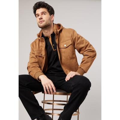 Veste regular homme effet daim OUTRIDER DEELUXE