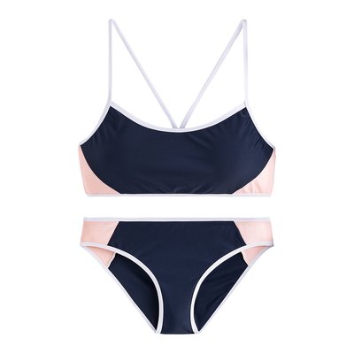Maillot de bain 2 pièces imprimé graphique LA REDOUTE COLLECTIONS