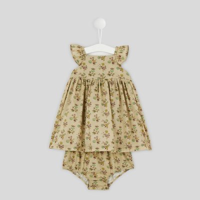 Robe avec bloomer imprimée fleurs BOUT'CHOU