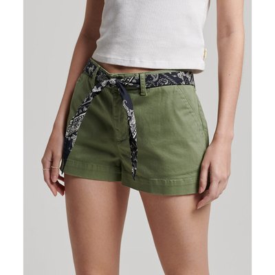 Short chino avec ceinture bandana SUPERDRY