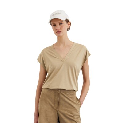 Blouse en jersey sans manches relaxed en LENZING™ ECOVERO™ MARC O'POLO
