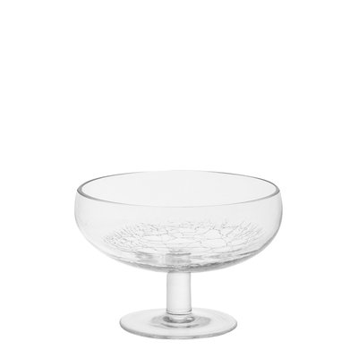 Set de 2 bols à pied décoratifs en verre soufflé D22 SIA DECO