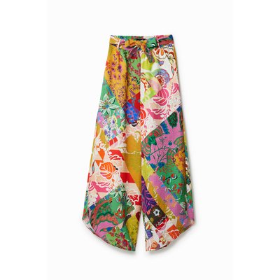 Pantalon ouvertures ethnique M. Christian Lacroix - MATERIAL FINISHES - M DESIGUAL